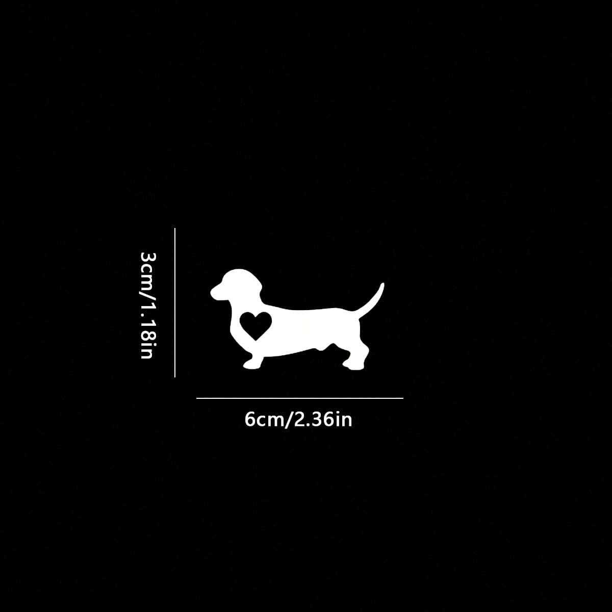 1 Pack Shape Dachshund Car Sti - đánh giá và giá Motorcycle Gear Dogs