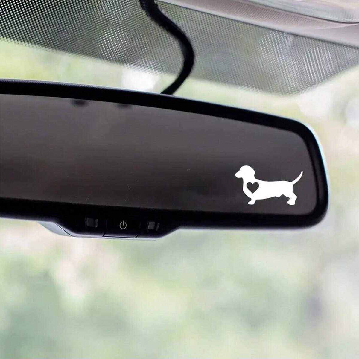 1 Pack Shape Dachshund Car Sti - đánh giá và giá Motorcycle Gear Dogs