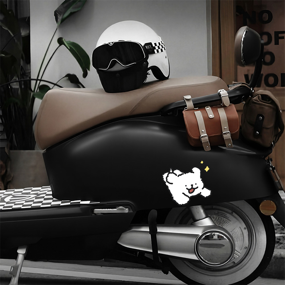 Maltese Line Dog Exterior Car  - đánh giá và giá Motorcycle Gear Dogs