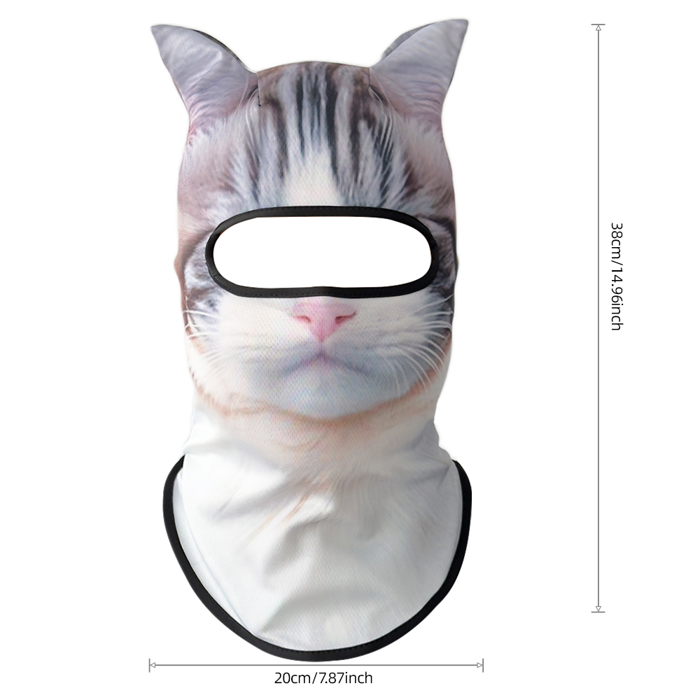 3D Animal Face Mask Motorcycle - đánh giá và giá Motorcycle Gear Dogs