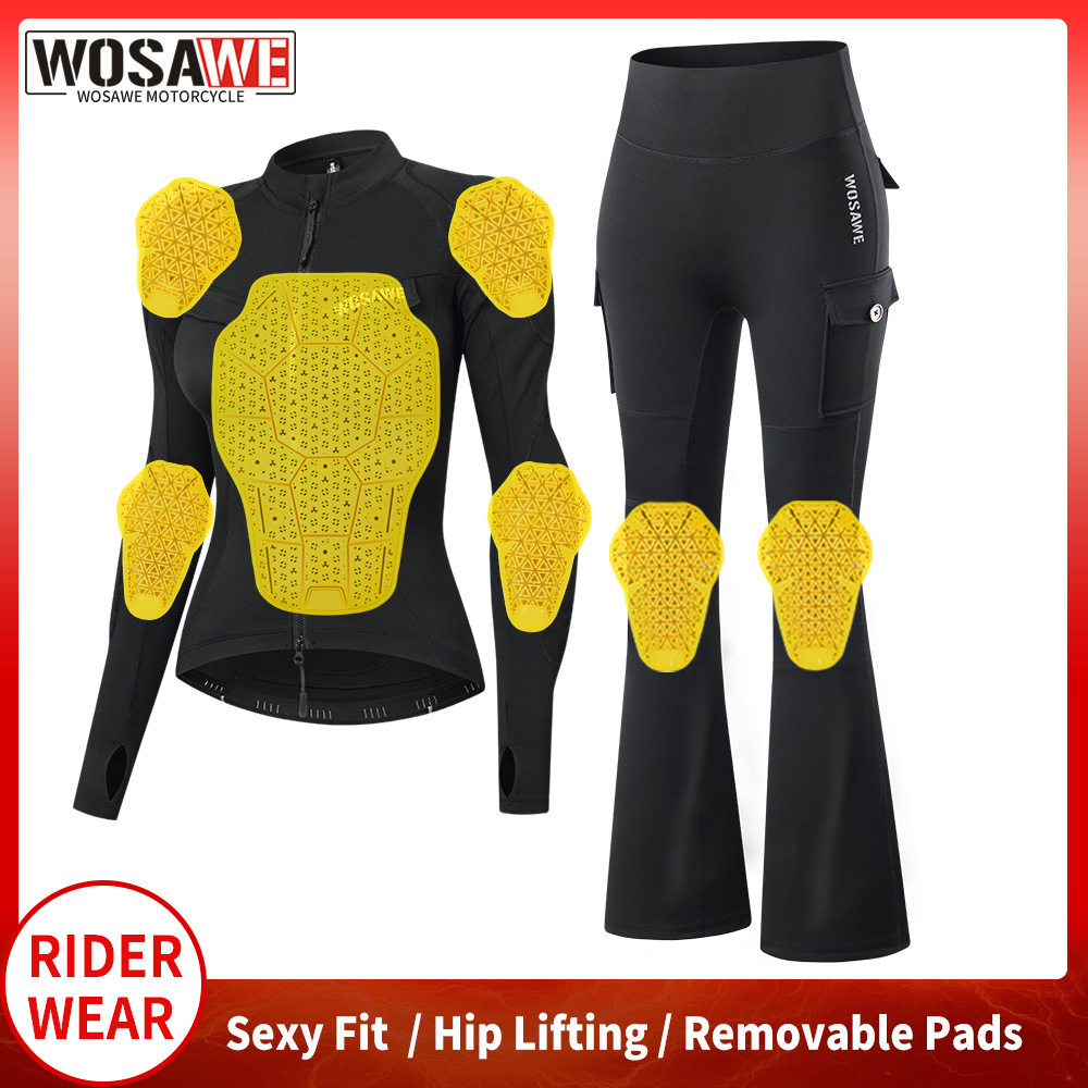 WOSAWE Women Motorcycle Jacket - đánh giá và giá Motorcycle Gear Full Suit