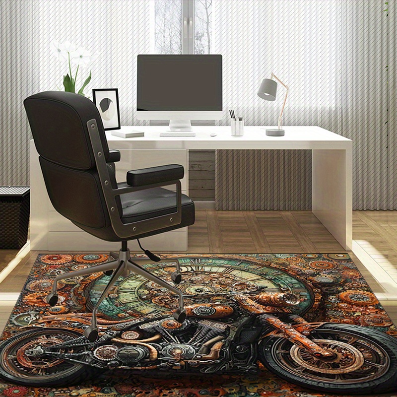 Steampunk Motorcycle Gear Rug  - đánh giá và giá Motorcycle Gear Wash