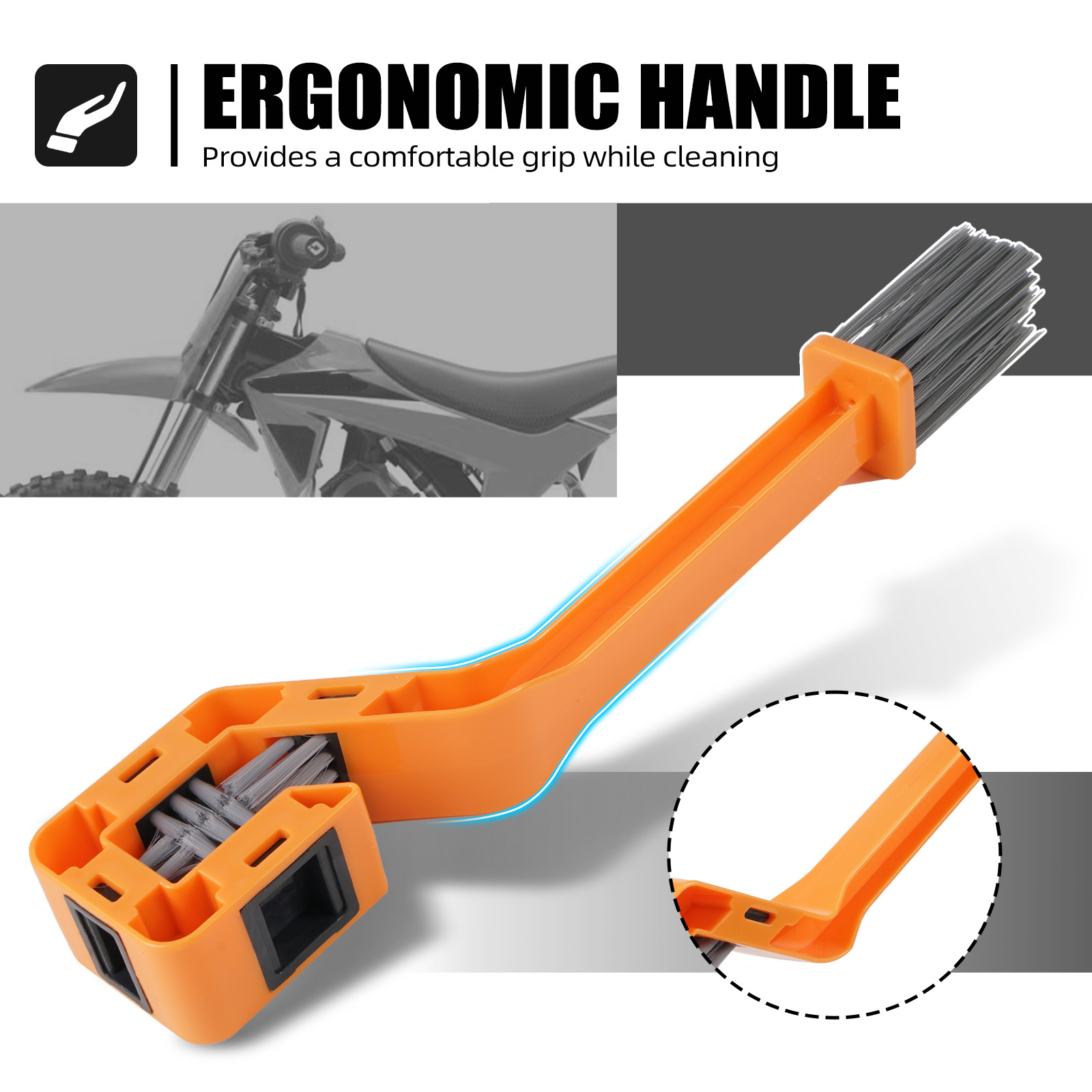 Chain Cleaning Brush Tool For  - đánh giá và giá Motorcycle Gear Wash