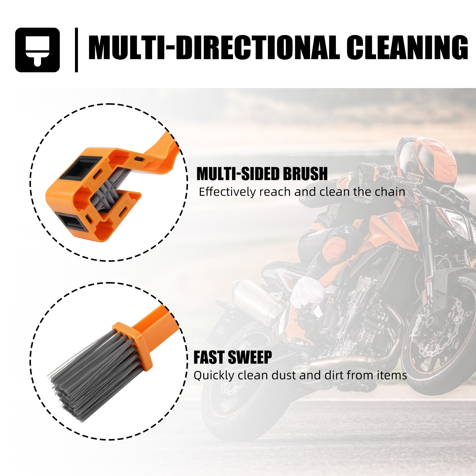 Chain Cleaning Brush Tool For  - đánh giá và giá Motorcycle Gear Wash