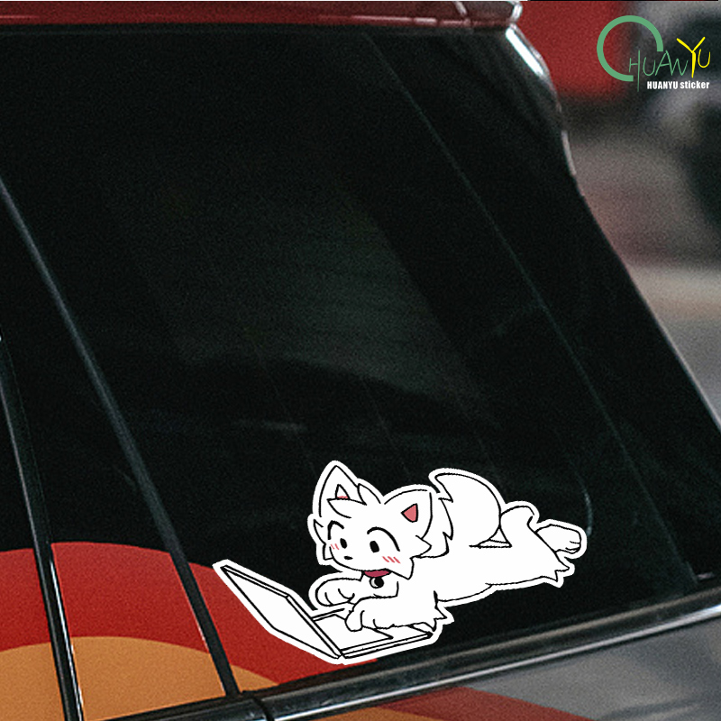 Cartoon anime dog reflective c - đánh giá và giá Motorcycle Gear Dogs
