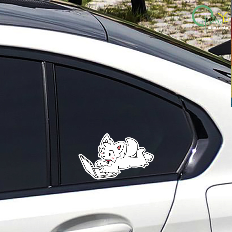 Cartoon anime dog reflective c - đánh giá và giá Motorcycle Gear Dogs