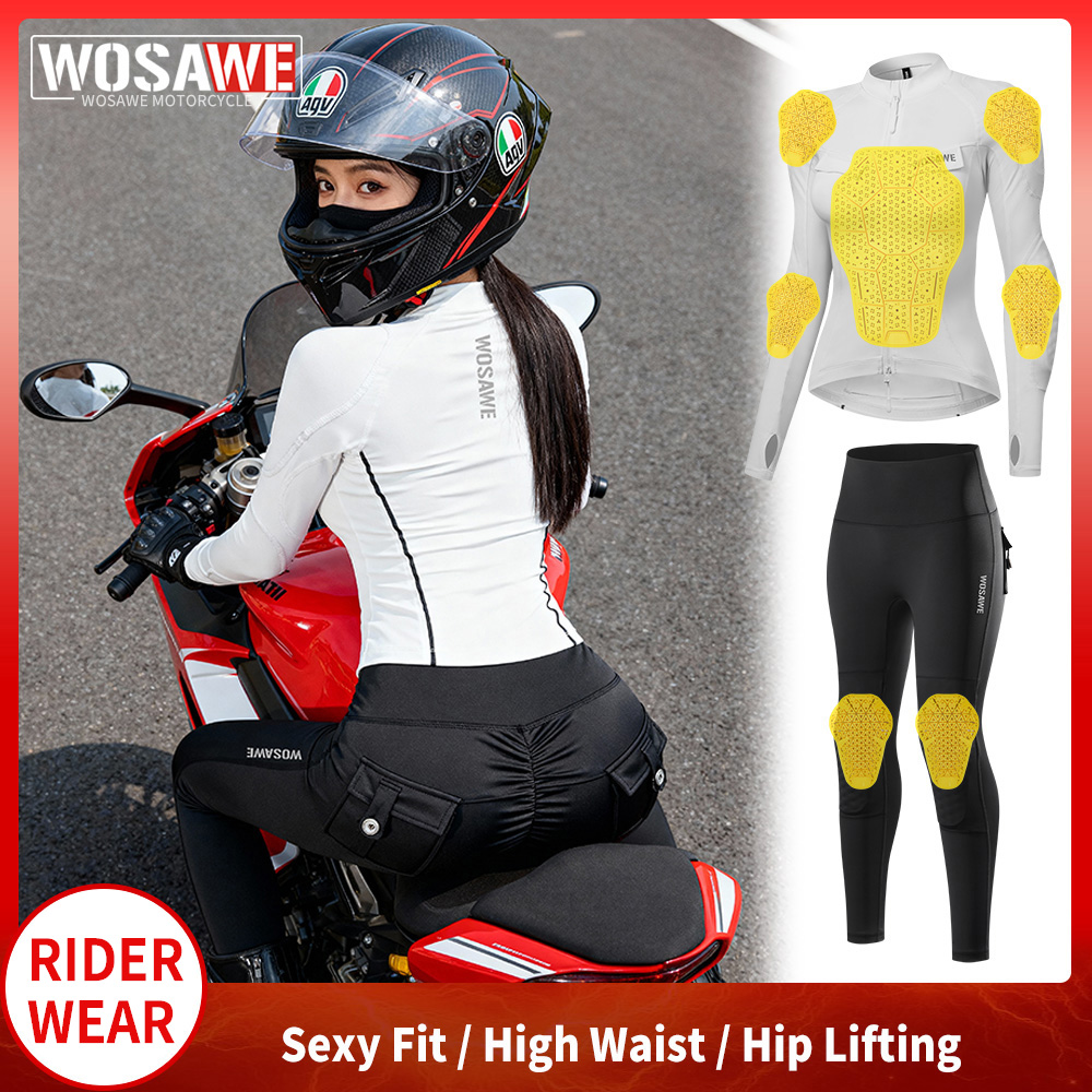 WOSAWE Women Motorcycle Jacket - đánh giá và giá Motorcycle Gear Full Suit