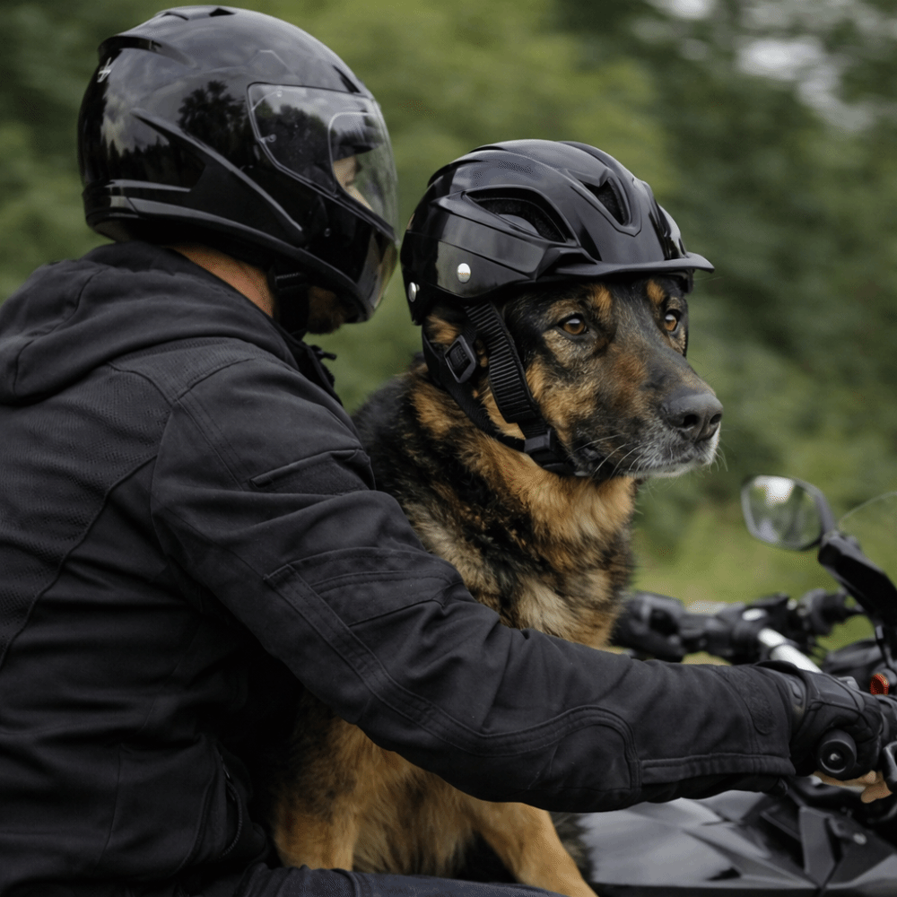 Pet Headgear Adjustable Dog He - đánh giá và giá Motorcycle Gear Dogs