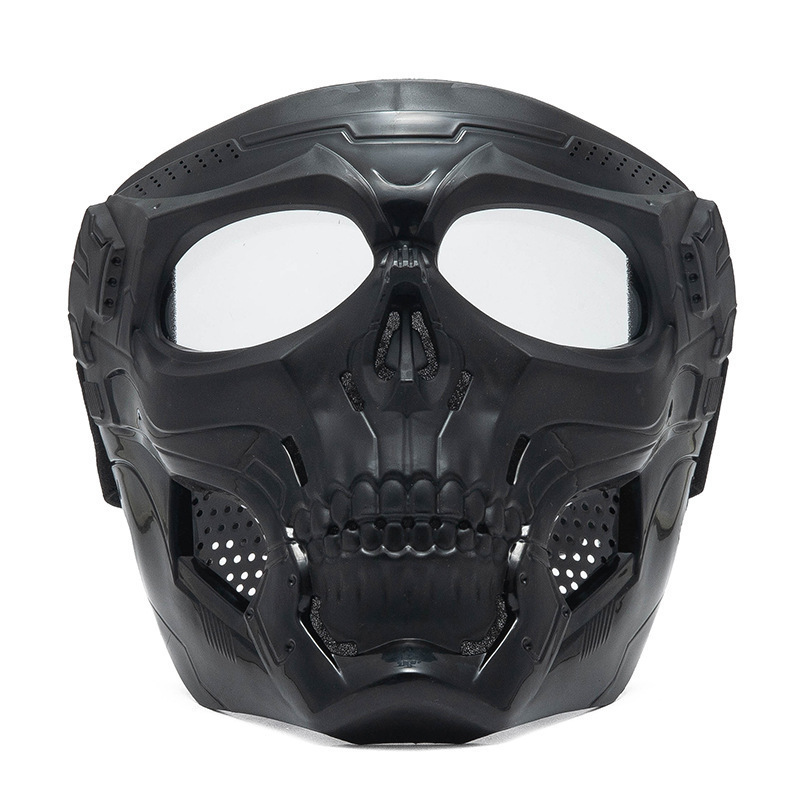 Skull Motorcycle Full Face Mas - đánh giá và giá Motorcycle Gear Full Set